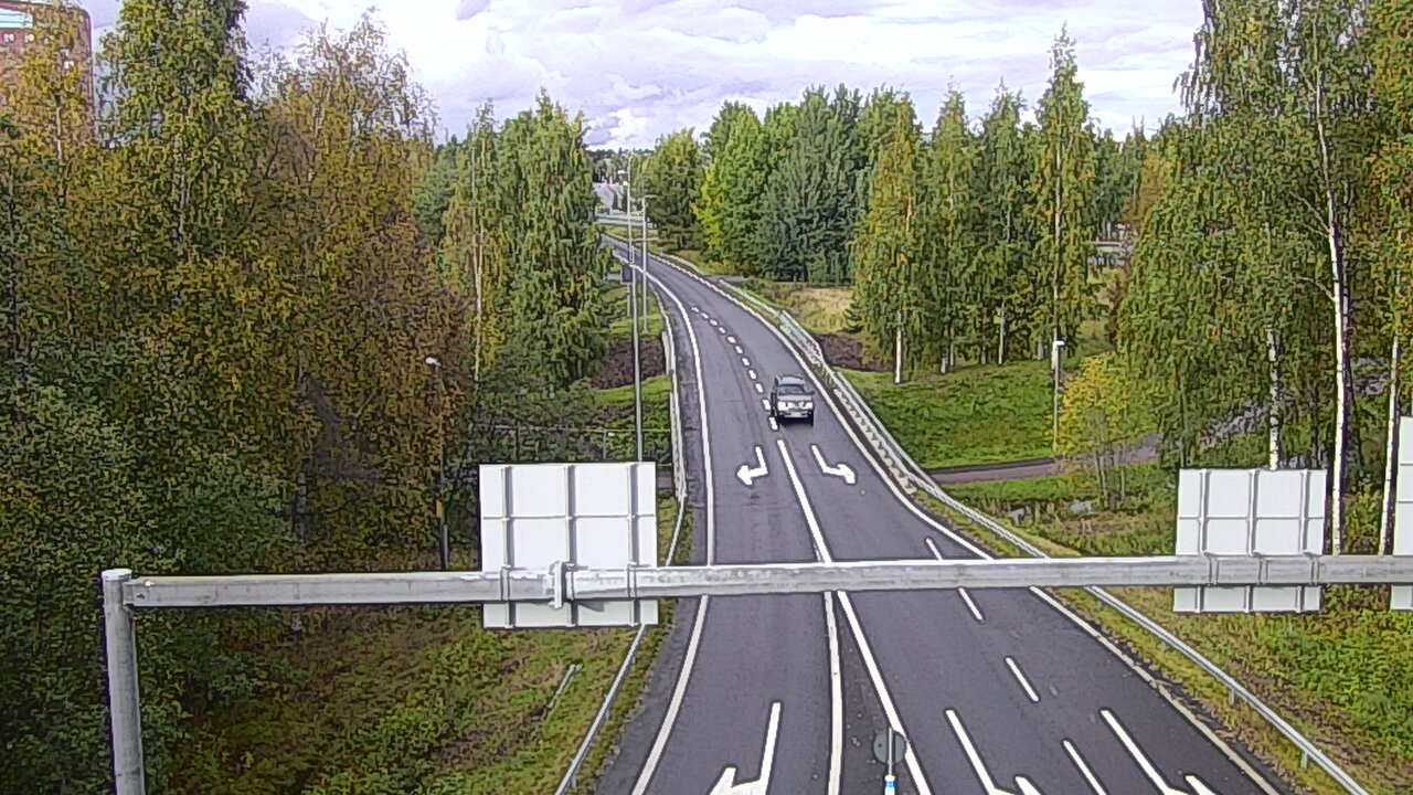 Weather Camera Image Road 22 Oulu Raksila, Oulu, Pohjois-Pohjanmaa