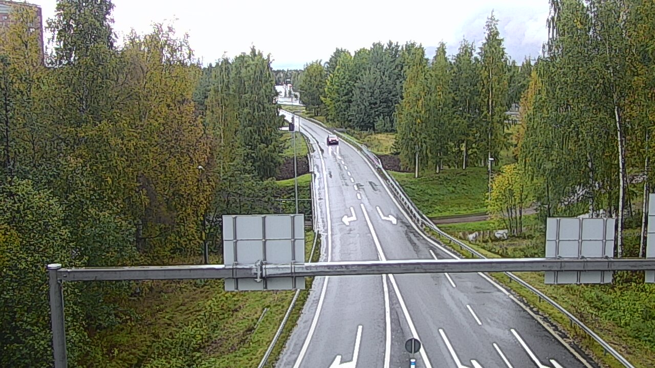 Weather Camera Image Road 22 Oulu Raksila, Oulu, Pohjois-Pohjanmaa
