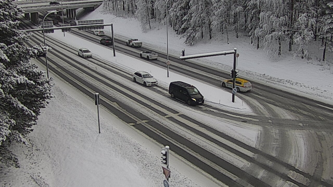 Weather Camera Image Väg 22 Uleåborg Raksila, Oulu, Pohjois-Pohjanmaa