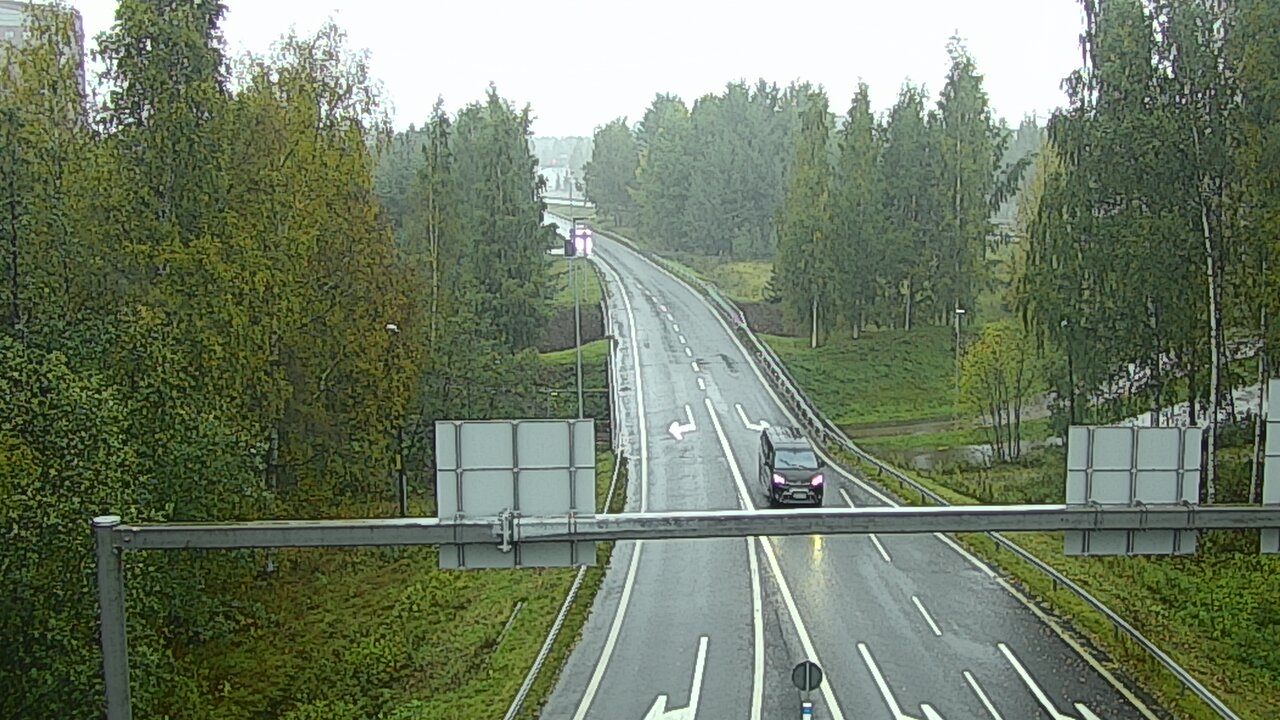 Weather Camera Image Road 22 Oulu Raksila, Oulu, Pohjois-Pohjanmaa