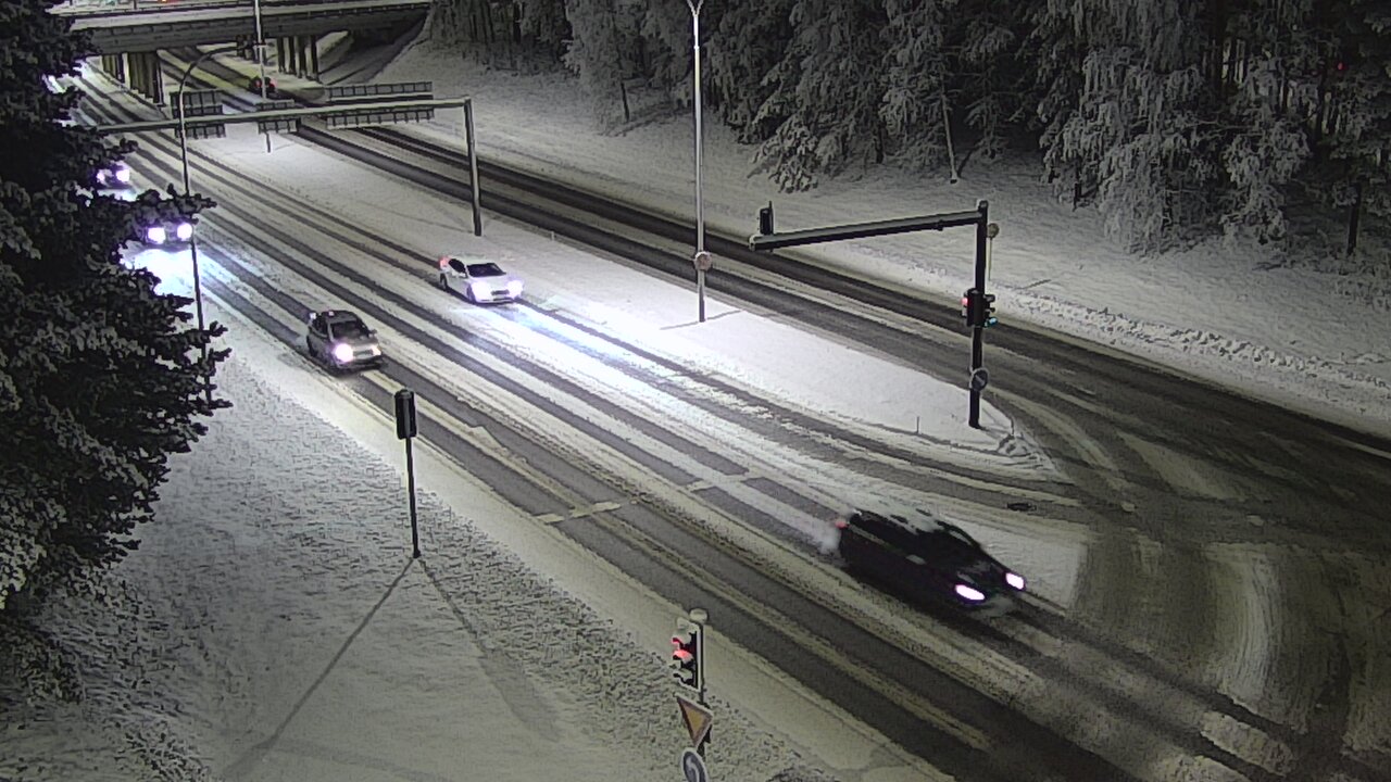 Weather Camera Image Väg 22 Uleåborg Raksila, Oulu, Pohjois-Pohjanmaa