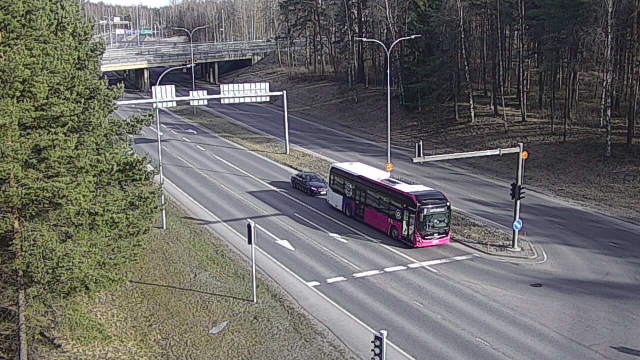 Weather Camera Image Väg 22 Uleåborg Raksila, Oulu, Pohjois-Pohjanmaa