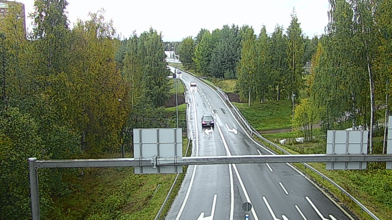 Weather Camera Image Road 22 Oulu Raksila, Oulu, Pohjois-Pohjanmaa