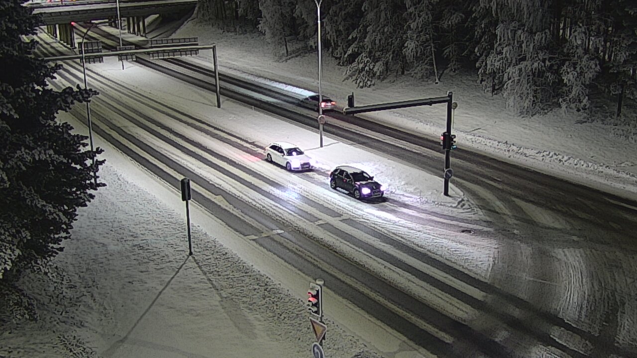 Weather Camera Image Väg 22 Uleåborg Raksila, Oulu, Pohjois-Pohjanmaa