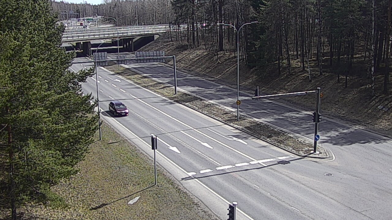 Weather Camera Image Väg 22 Uleåborg Raksila, Oulu, Pohjois-Pohjanmaa
