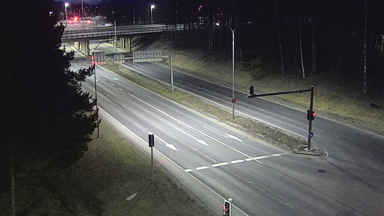 Weather Camera Image Väg 22 Uleåborg Raksila, Oulu, Pohjois-Pohjanmaa