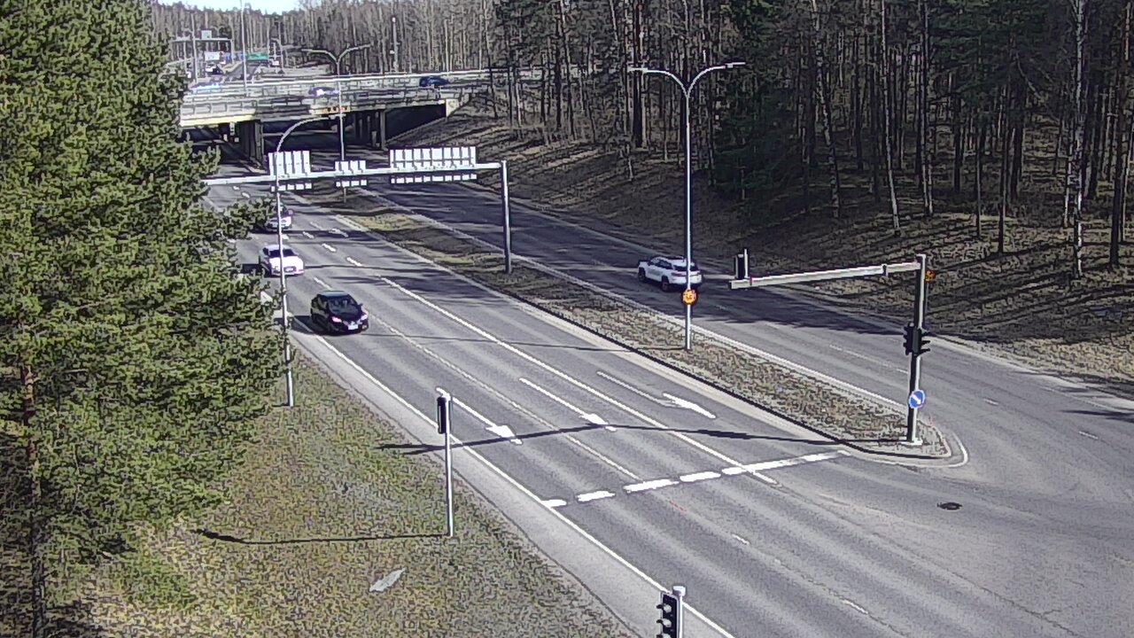 Weather Camera Image Väg 22 Uleåborg Raksila, Oulu, Pohjois-Pohjanmaa