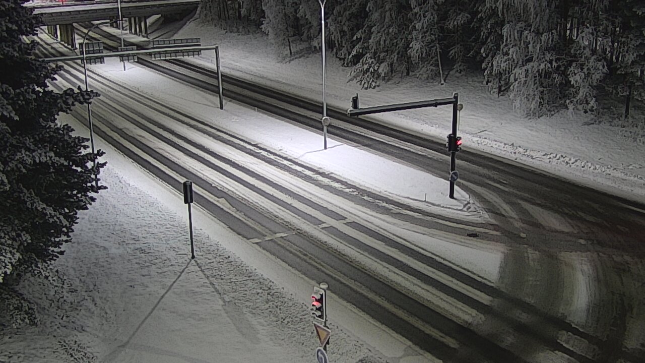 Weather Camera Image Väg 22 Uleåborg Raksila, Oulu, Pohjois-Pohjanmaa