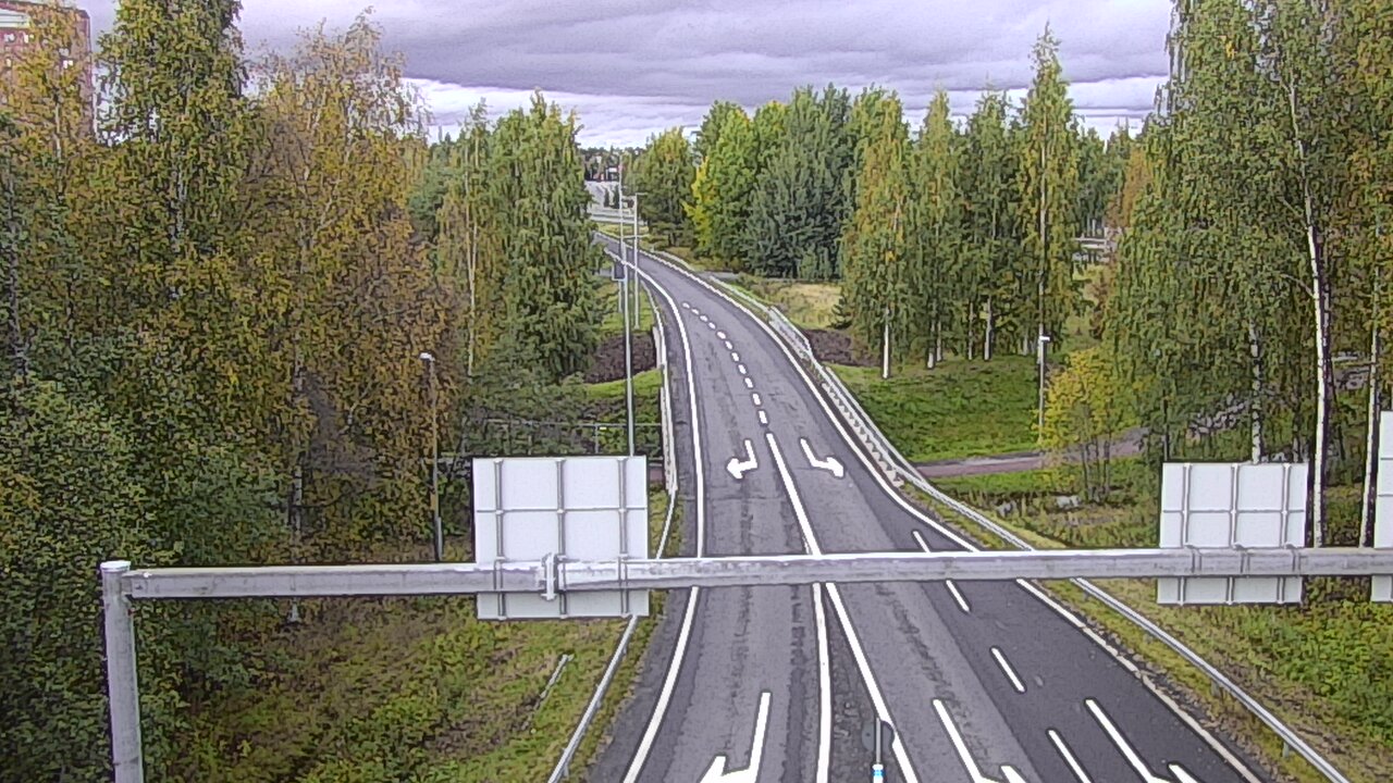 Weather Camera Image Road 22 Oulu Raksila, Oulu, Pohjois-Pohjanmaa