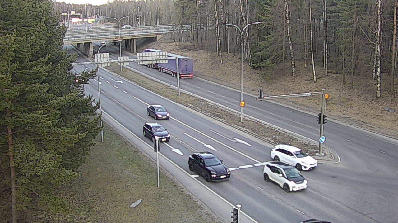 Weather Camera Image Väg 22 Uleåborg Raksila, Oulu, Pohjois-Pohjanmaa