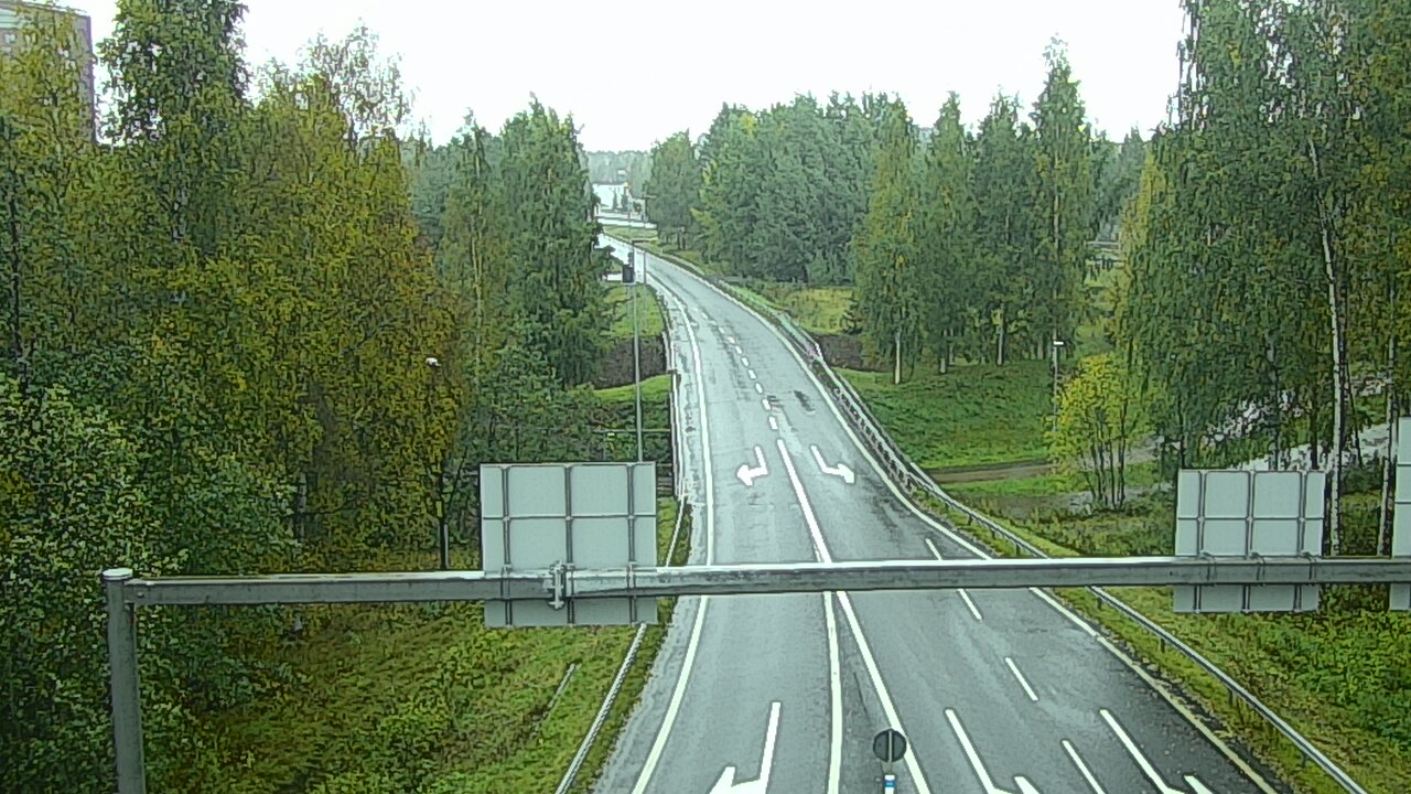 Weather Camera Image Road 22 Oulu Raksila, Oulu, Pohjois-Pohjanmaa