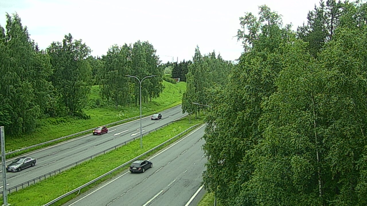 Weather Camera Image Väg 22 Uleåborg Raksila, Oulu, Pohjois-Pohjanmaa
