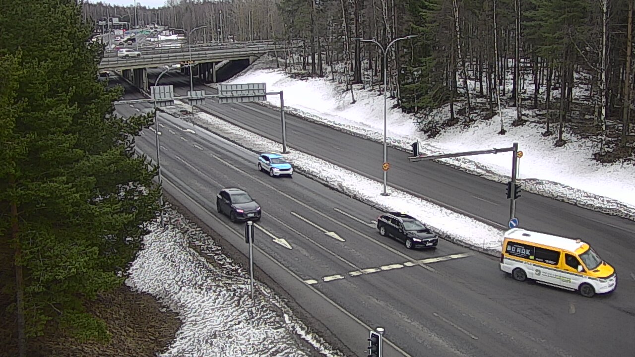 Weather Camera Image Road 22 Oulu Raksila, Oulu, Pohjois-Pohjanmaa