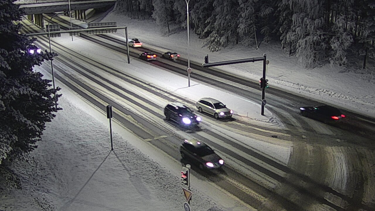 Weather Camera Image Väg 22 Uleåborg Raksila, Oulu, Pohjois-Pohjanmaa