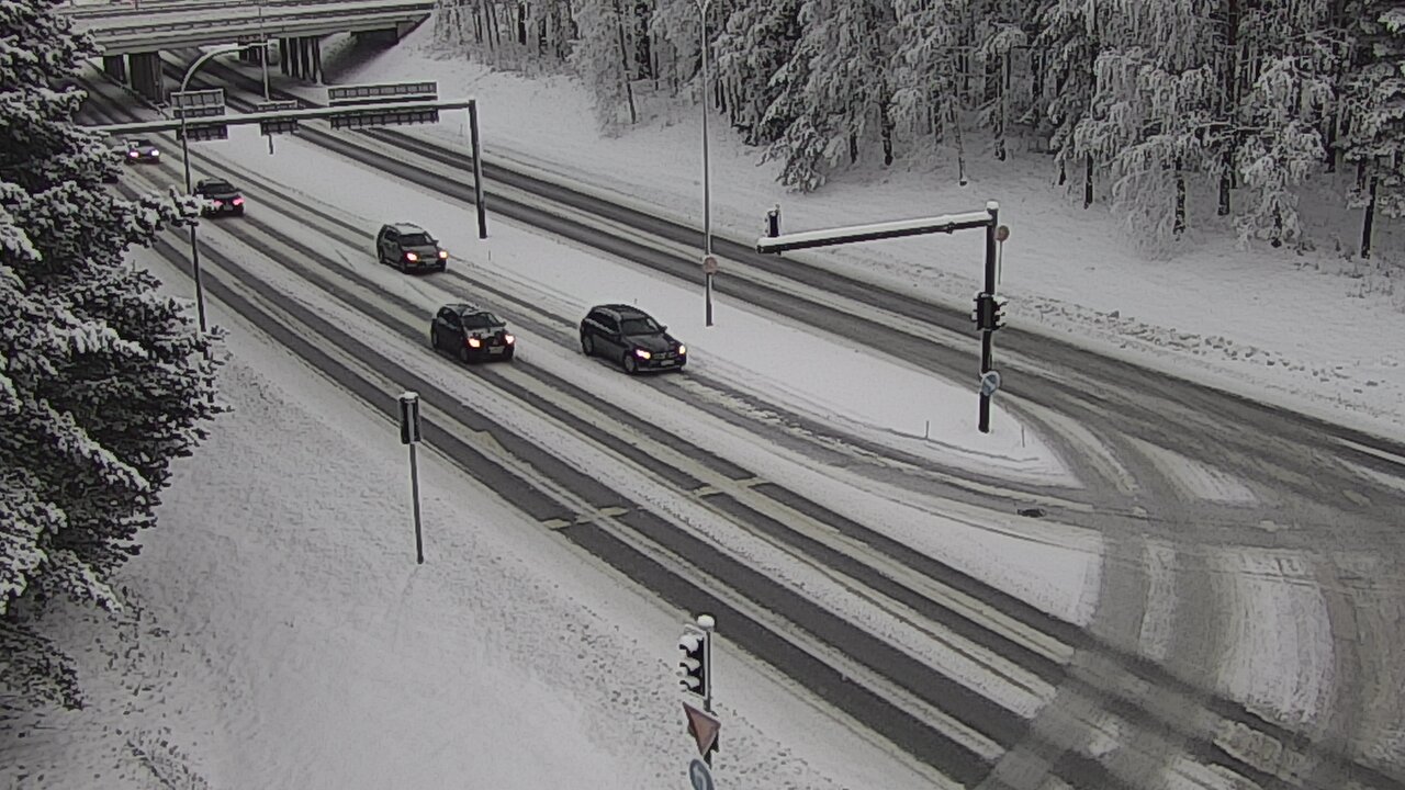 Weather Camera Image Väg 22 Uleåborg Raksila, Oulu, Pohjois-Pohjanmaa