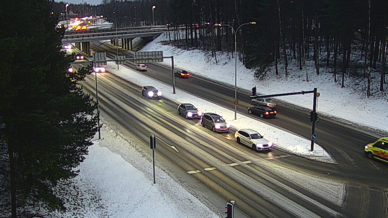 Weather Camera Image Road 22 Oulu Raksila, Oulu, Pohjois-Pohjanmaa