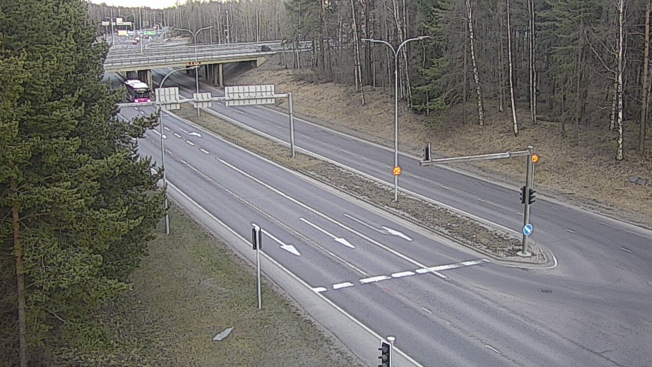 Weather Camera Image Väg 22 Uleåborg Raksila, Oulu, Pohjois-Pohjanmaa