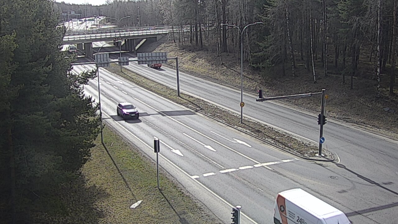 Weather Camera Image Väg 22 Uleåborg Raksila, Oulu, Pohjois-Pohjanmaa