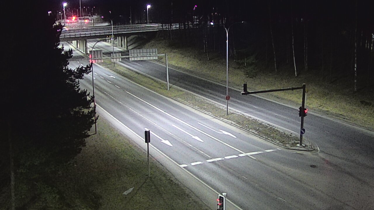 Weather Camera Image Väg 22 Uleåborg Raksila, Oulu, Pohjois-Pohjanmaa