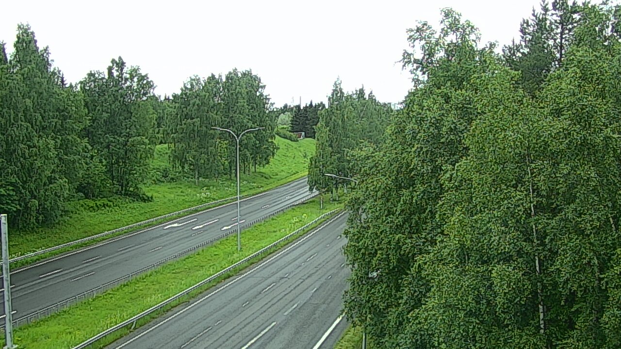 Weather Camera Image Road 22 Oulu Raksila, Oulu, Pohjois-Pohjanmaa