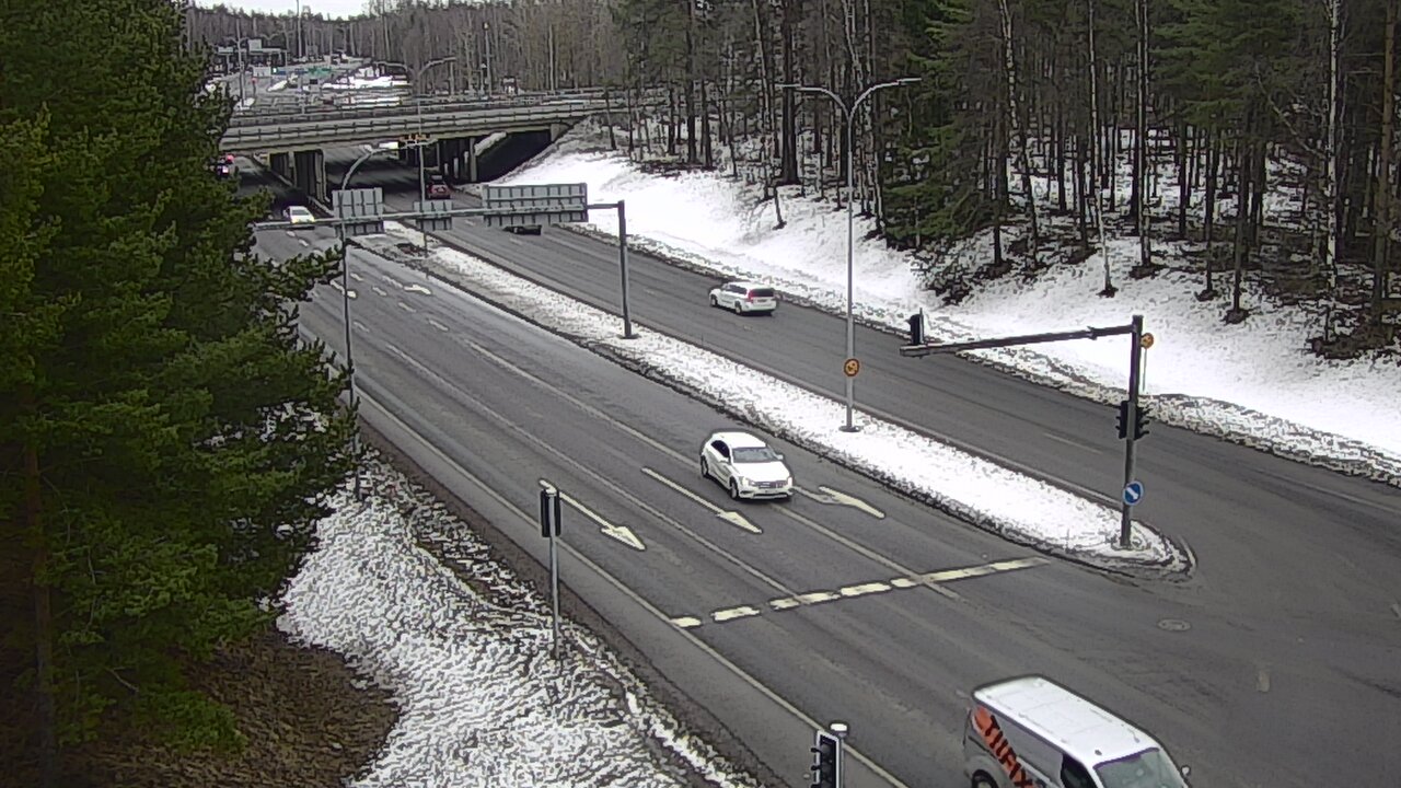 Weather Camera Image Road 22 Oulu Raksila, Oulu, Pohjois-Pohjanmaa