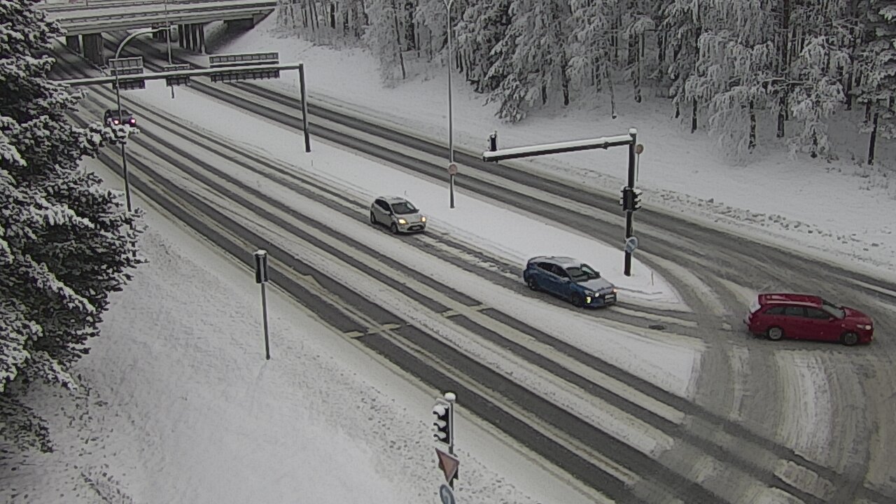 Weather Camera Image Väg 22 Uleåborg Raksila, Oulu, Pohjois-Pohjanmaa