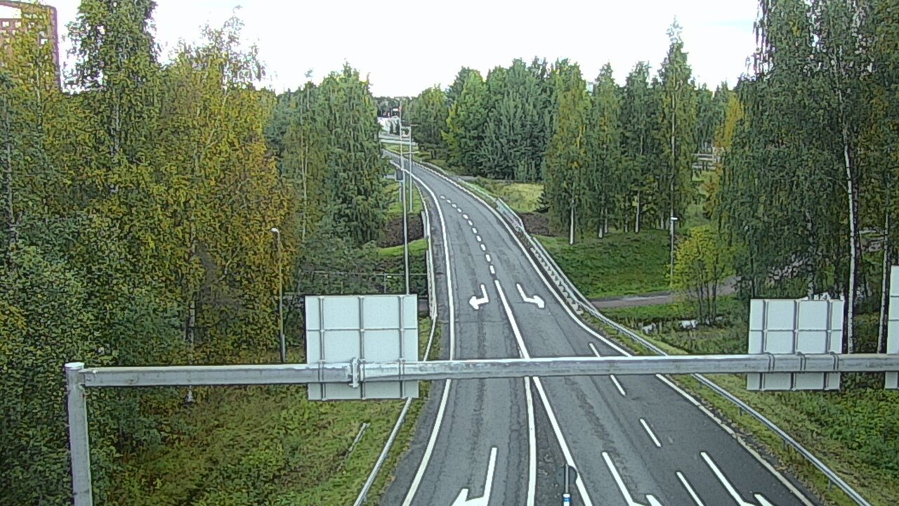Weather Camera Image Road 22 Oulu Raksila, Oulu, Pohjois-Pohjanmaa