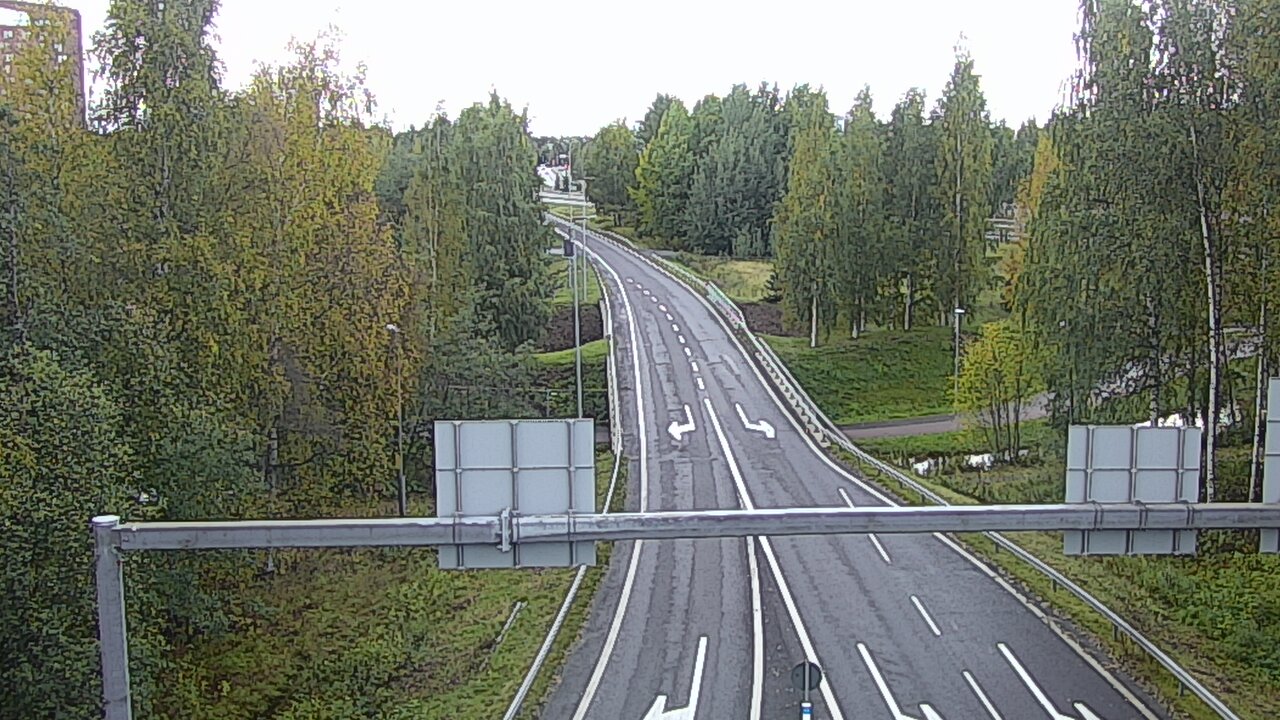 Weather Camera Image Road 22 Oulu Raksila, Oulu, Pohjois-Pohjanmaa
