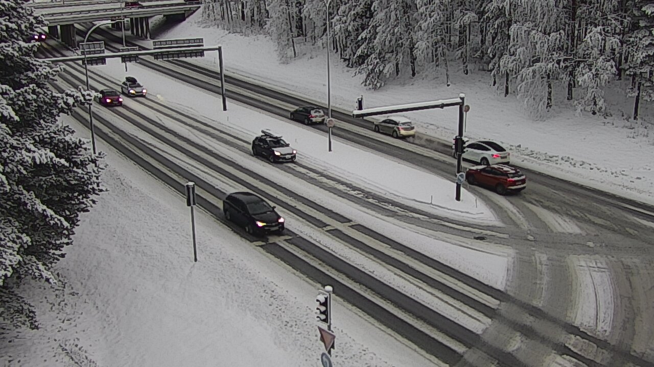 Weather Camera Image Väg 22 Uleåborg Raksila, Oulu, Pohjois-Pohjanmaa