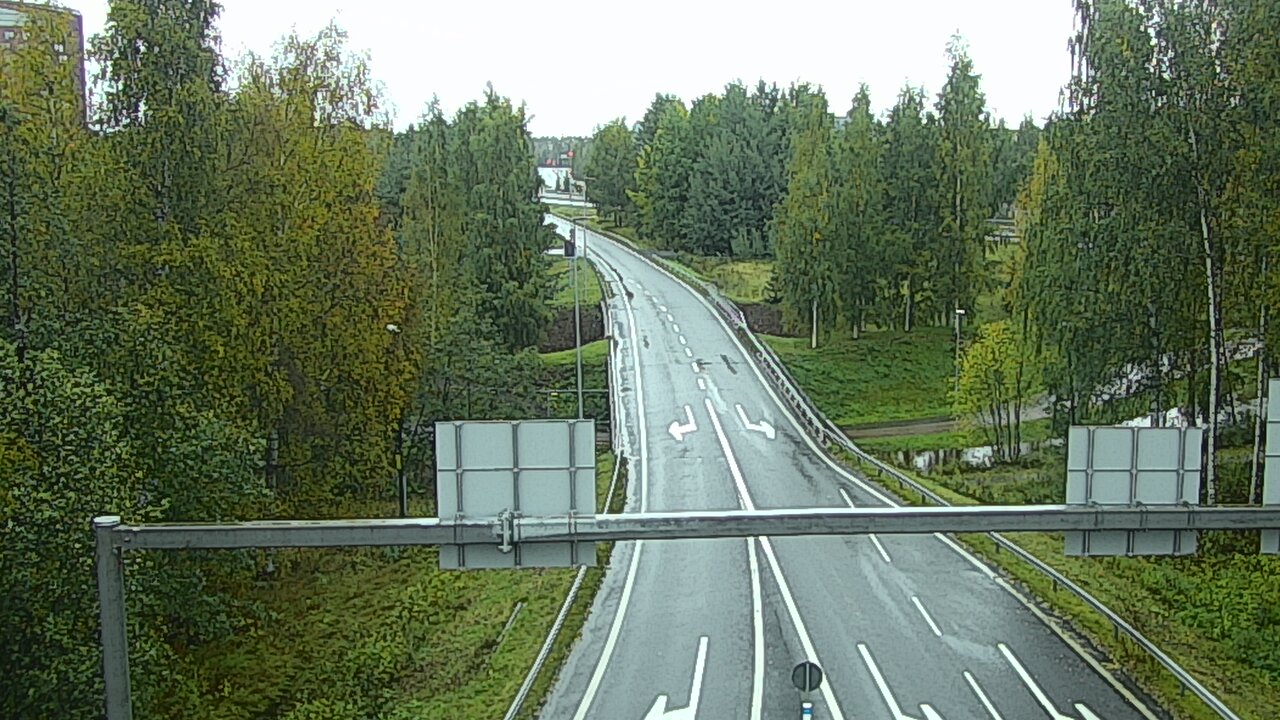 Weather Camera Image Road 22 Oulu Raksila, Oulu, Pohjois-Pohjanmaa
