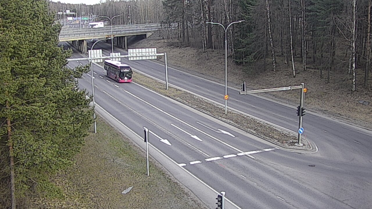 Weather Camera Image Väg 22 Uleåborg Raksila, Oulu, Pohjois-Pohjanmaa