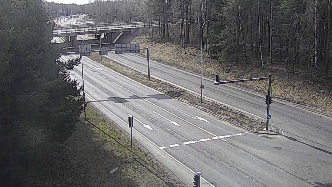 Weather Camera Image Väg 22 Uleåborg Raksila, Oulu, Pohjois-Pohjanmaa