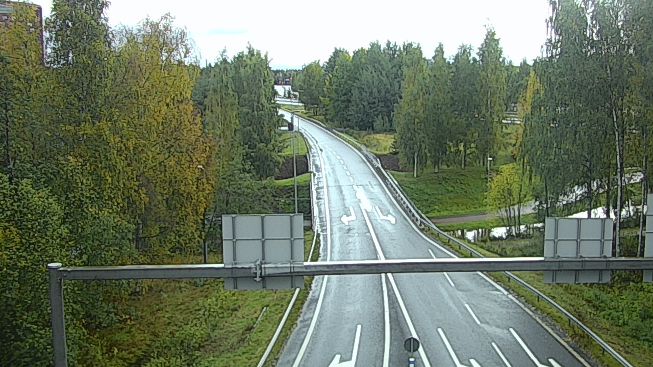 Weather Camera Image Road 22 Oulu Raksila, Oulu, Pohjois-Pohjanmaa