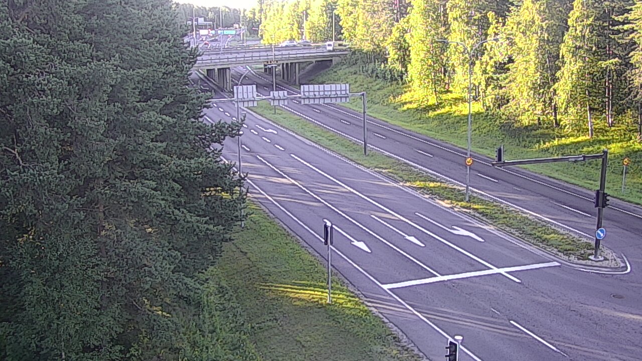 Weather Camera Image Road 22 Oulu Raksila, Oulu, Pohjois-Pohjanmaa