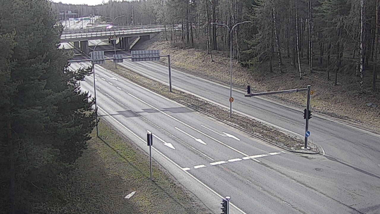Weather Camera Image Väg 22 Uleåborg Raksila, Oulu, Pohjois-Pohjanmaa