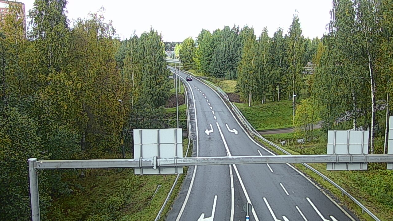 Weather Camera Image Road 22 Oulu Raksila, Oulu, Pohjois-Pohjanmaa
