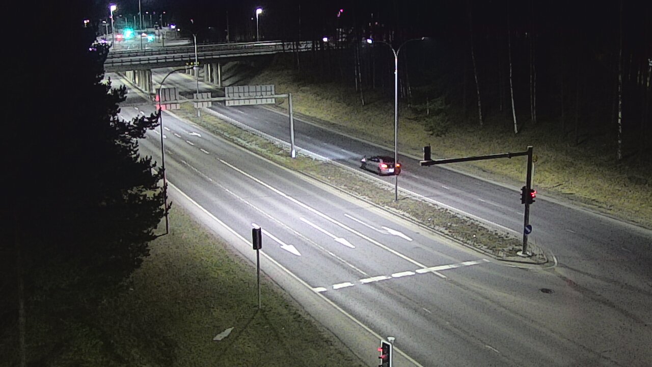 Weather Camera Image Väg 22 Uleåborg Raksila, Oulu, Pohjois-Pohjanmaa