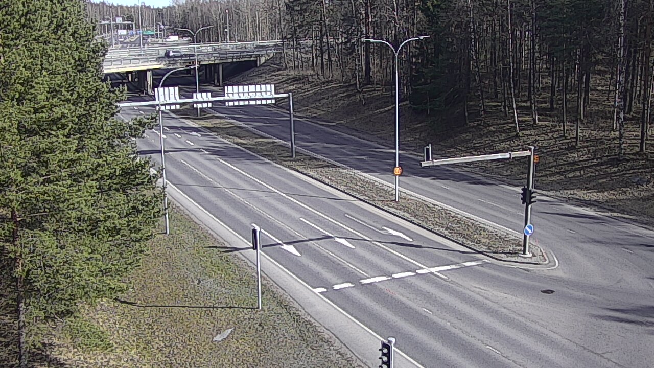 Weather Camera Image Väg 22 Uleåborg Raksila, Oulu, Pohjois-Pohjanmaa