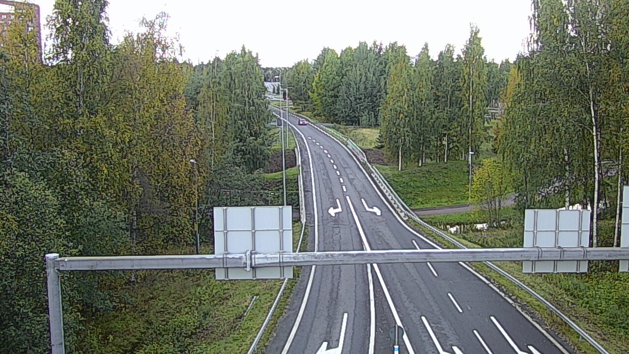 Weather Camera Image Road 22 Oulu Raksila, Oulu, Pohjois-Pohjanmaa