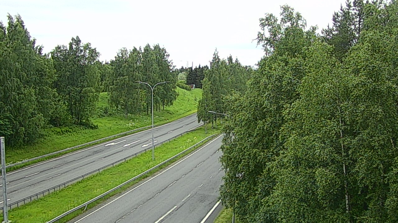 Weather Camera Image Väg 22 Uleåborg Raksila, Oulu, Pohjois-Pohjanmaa