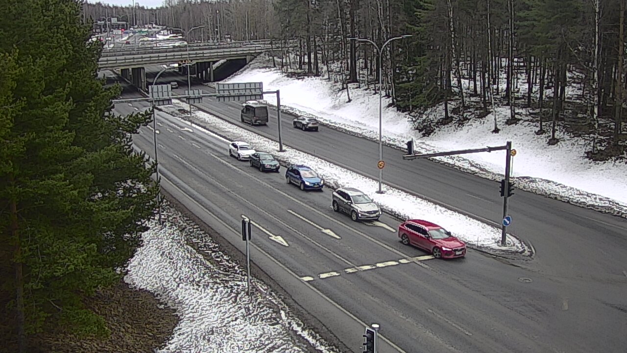 Weather Camera Image Road 22 Oulu Raksila, Oulu, Pohjois-Pohjanmaa