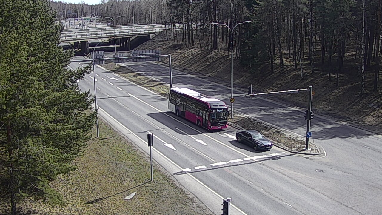 Weather Camera Image Väg 22 Uleåborg Raksila, Oulu, Pohjois-Pohjanmaa