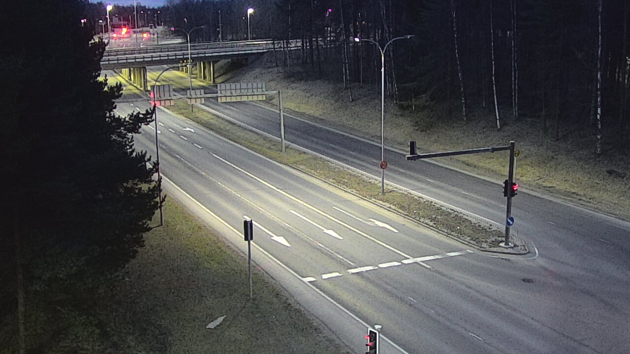 Weather Camera Image Väg 22 Uleåborg Raksila, Oulu, Pohjois-Pohjanmaa