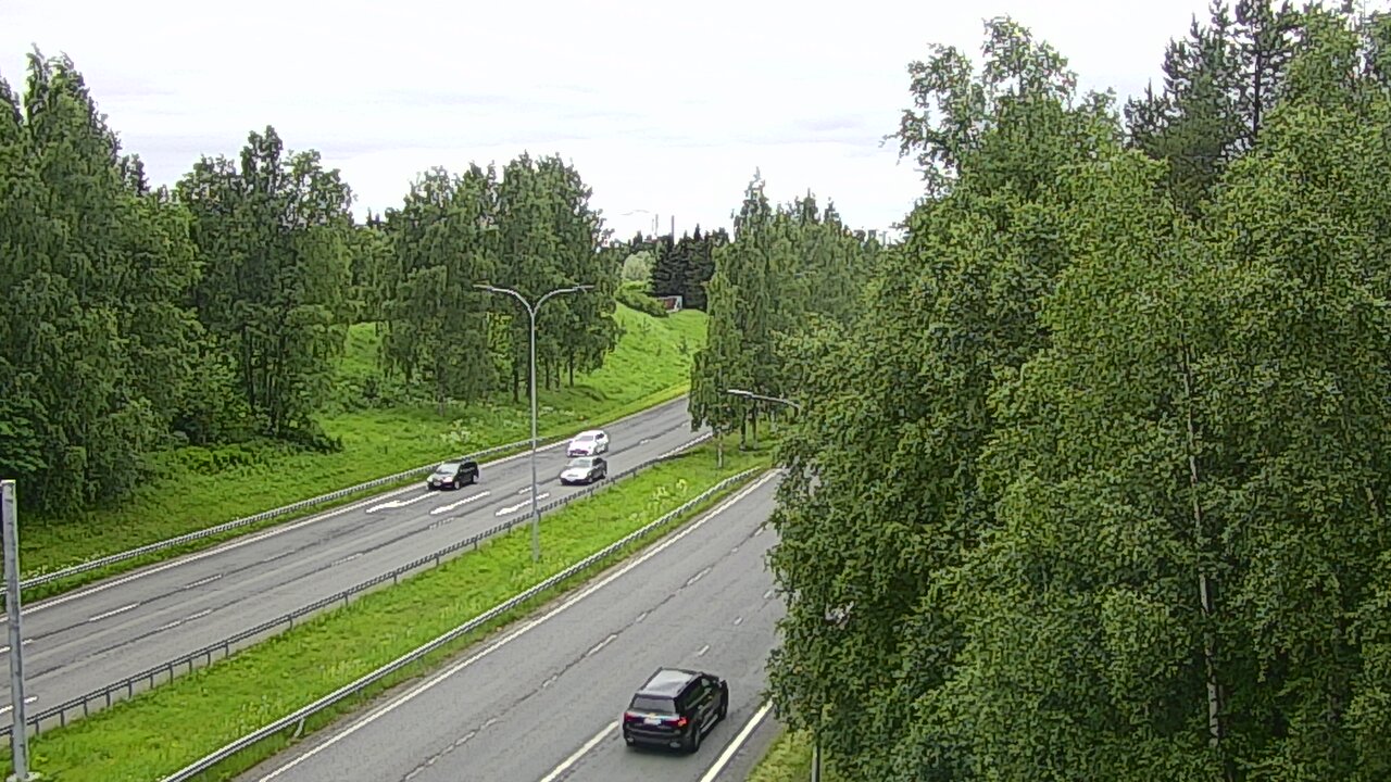 Weather Camera Image Väg 22 Uleåborg Raksila, Oulu, Pohjois-Pohjanmaa