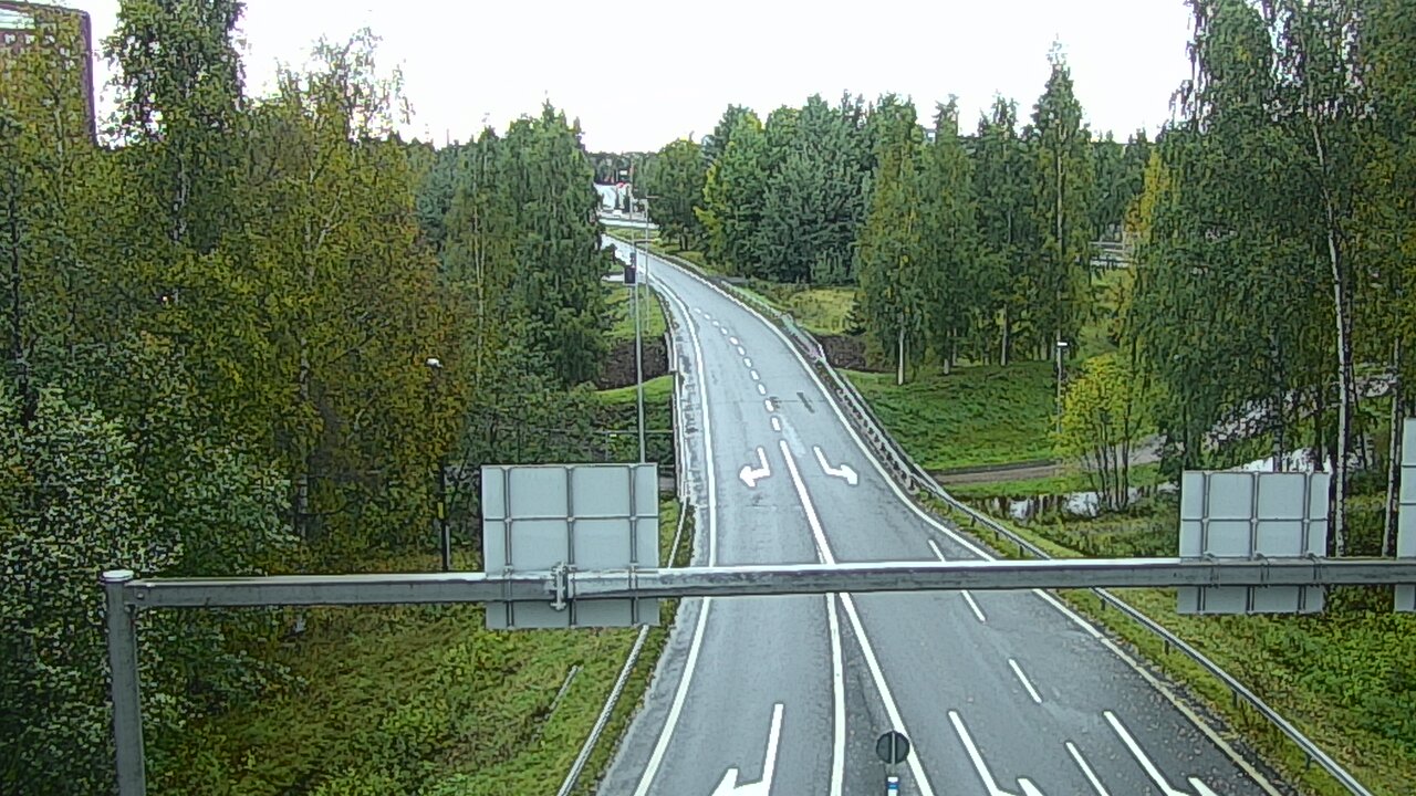 Weather Camera Image Road 22 Oulu Raksila, Oulu, Pohjois-Pohjanmaa