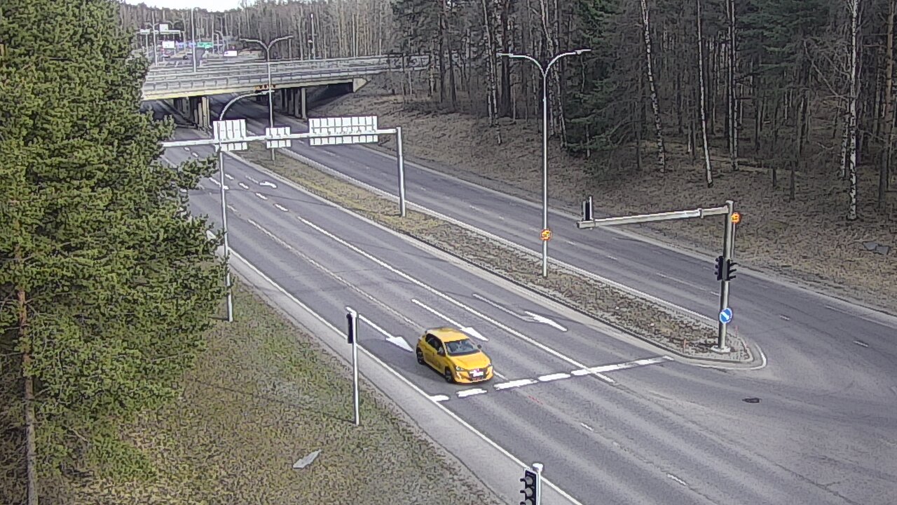 Weather Camera Image Väg 22 Uleåborg Raksila, Oulu, Pohjois-Pohjanmaa
