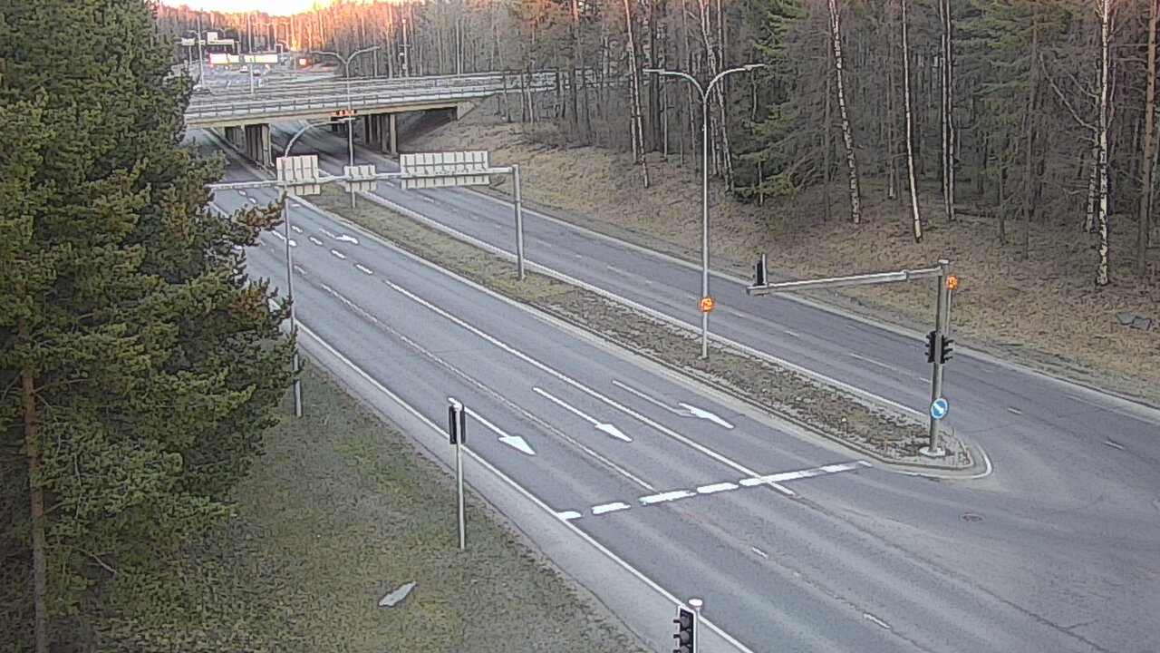 Weather Camera Image Väg 22 Uleåborg Raksila, Oulu, Pohjois-Pohjanmaa