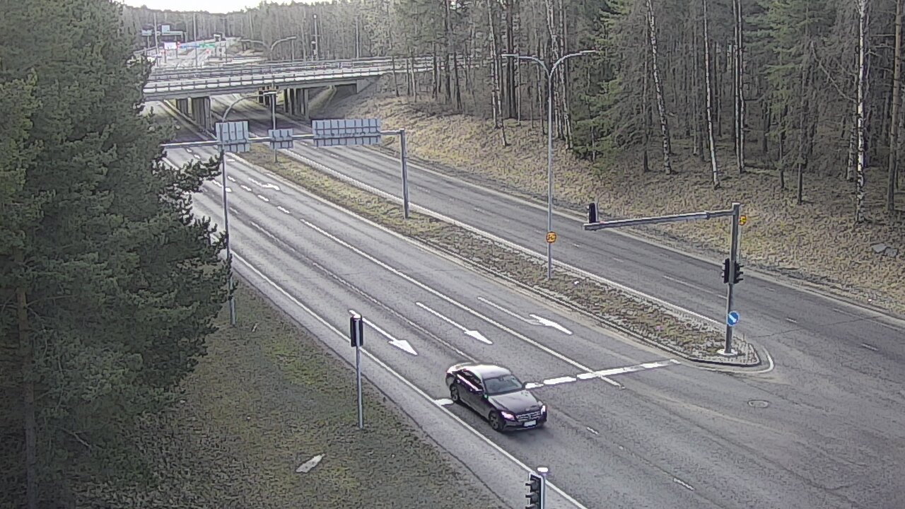 Weather Camera Image Väg 22 Uleåborg Raksila, Oulu, Pohjois-Pohjanmaa
