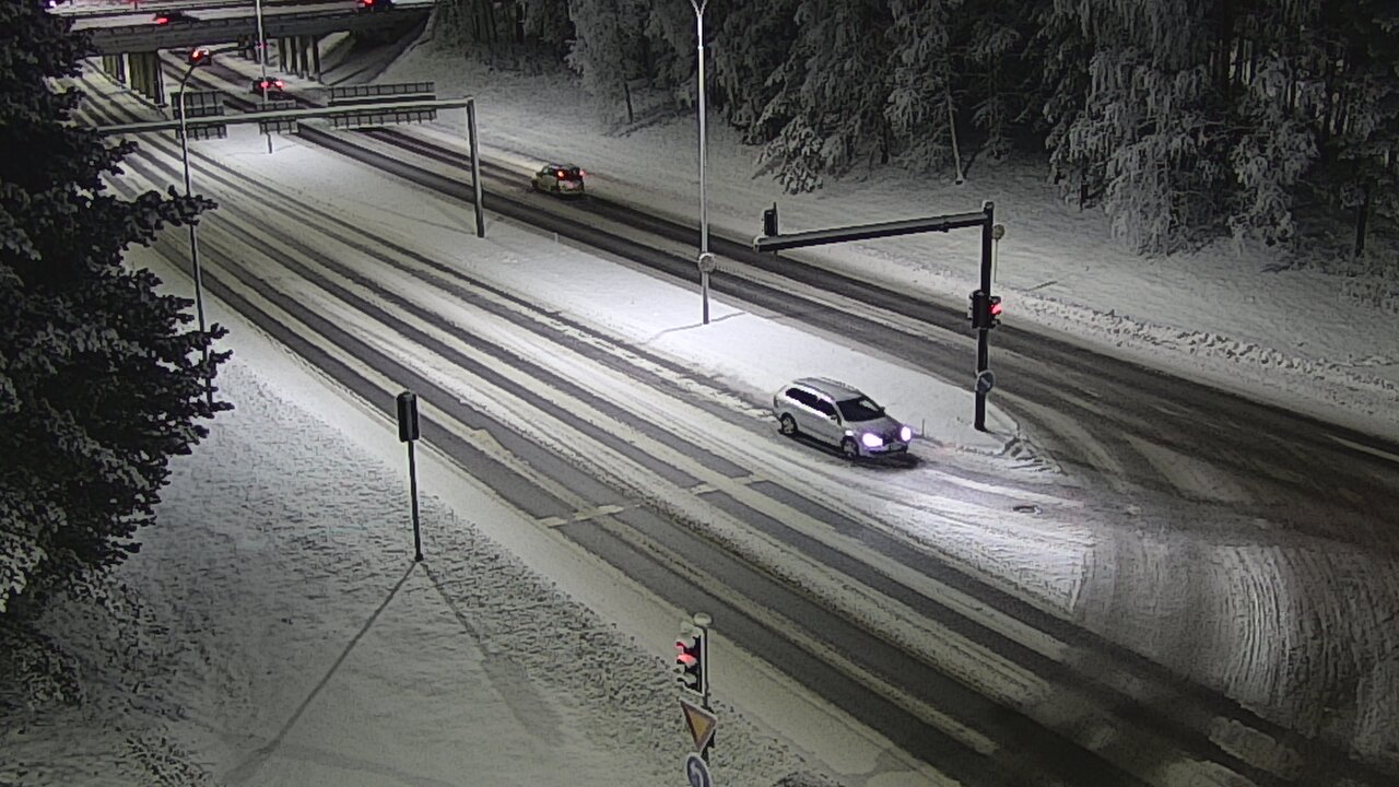 Weather Camera Image Väg 22 Uleåborg Raksila, Oulu, Pohjois-Pohjanmaa