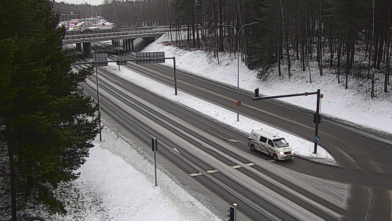 Weather Camera Image Road 22 Oulu Raksila, Oulu, Pohjois-Pohjanmaa